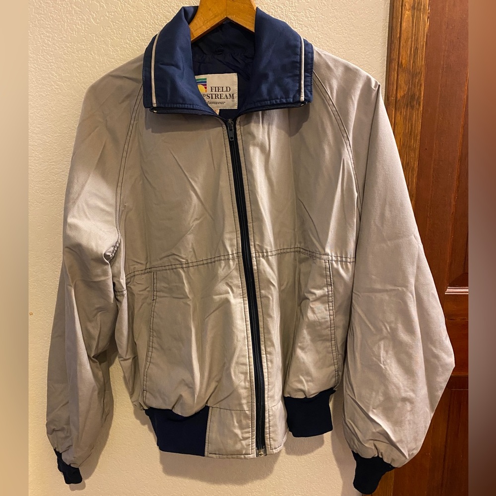 VINTAGE Men's Field & Stream Gordon & Ferguson Blue Gray Jacket Size 42